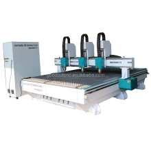 Made in China  Independent heads woodworking engraving machine with cnc router best price